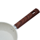 Tigaie granit 22 cm antiaderenta crem fara capac Synmore